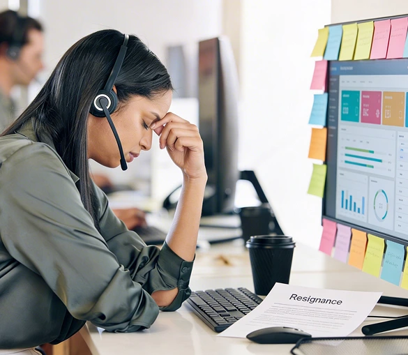 Staff Burnout and Turnover Before
